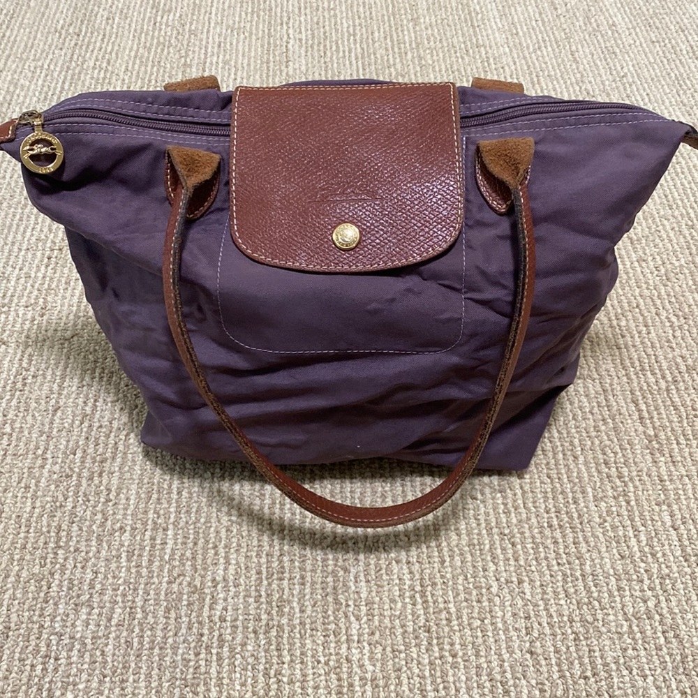 Longchamp Le Pliage Small Plum